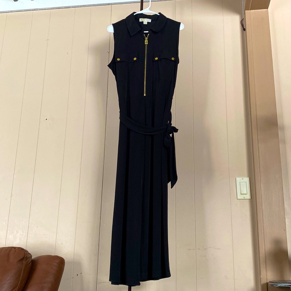 Micheal Kors pant romper jumpsuit. XL with side zipper and tie belt.